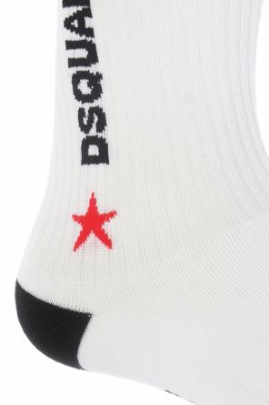 Logo-embroidered socks, zdjęcie 2 Logo-embroidered socks od Dsquared2